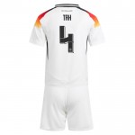 Günstige Fußballtrikots Deutschland Tah 4 Kinder Heimtrikot EURO 2024 Kurzarm
